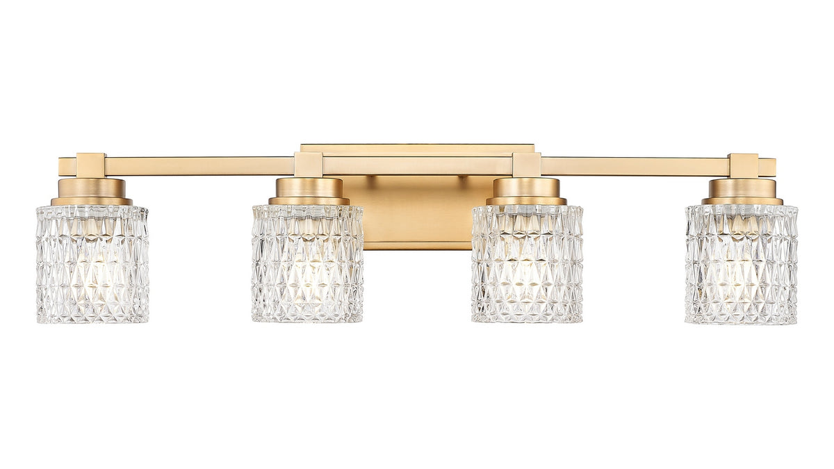 Luminaire de vanité Jacqueline Or moderne, 31 1/2" – vue 2