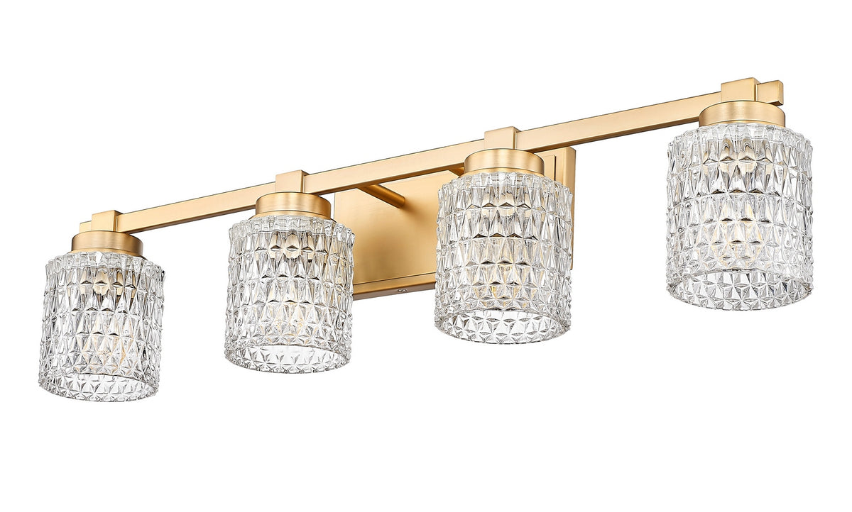 Luminaire de vanité Jacqueline Or moderne, 31 1/2" – vue 4