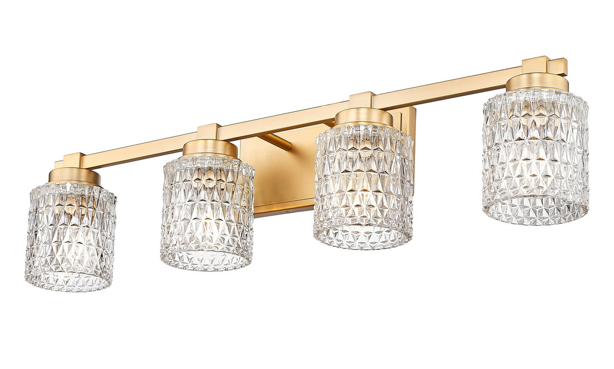 Luminaire de vanité Jacqueline Or moderne, 31 1/2" – vue 5