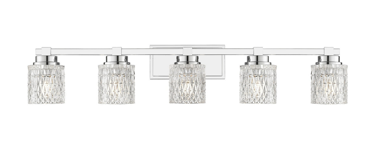 Luminaire de vanité Jacqueline Chrome, 40 1/4" – vue 2