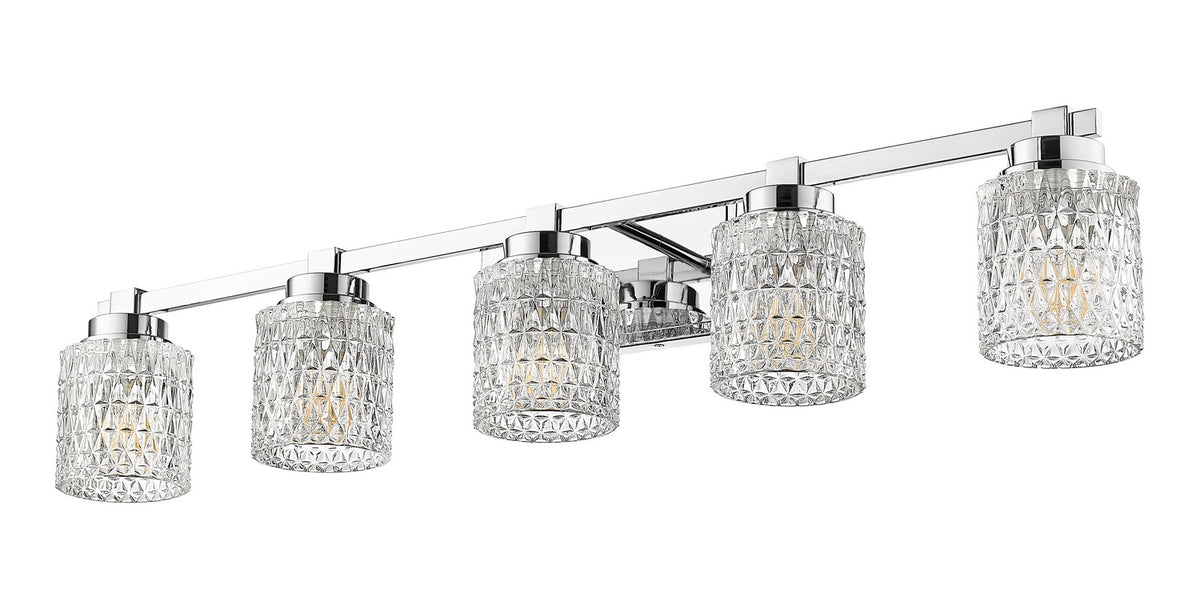 Luminaire de vanité Jacqueline Chrome, 40 1/4" – vue 5