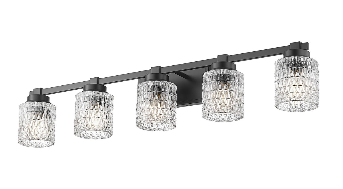 Luminaire de vanité Jacqueline Noir mat, 40 1/4" – vue 2