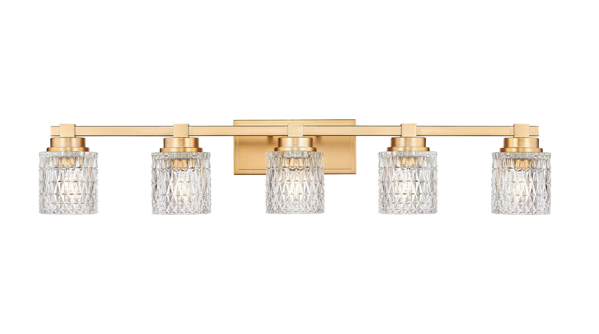 Luminaire de vanité Jacqueline Or moderne, 40 1/4" – vue 2