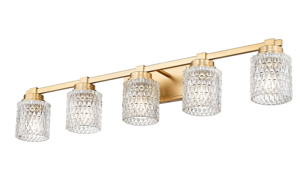 Luminaire de vanité Jacqueline Or moderne, 40 1/4" – vue 3
