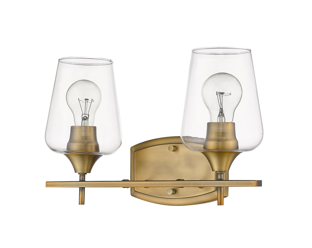 Luminaire de vanité Joliet Laiton ancien, 15" – vue 3