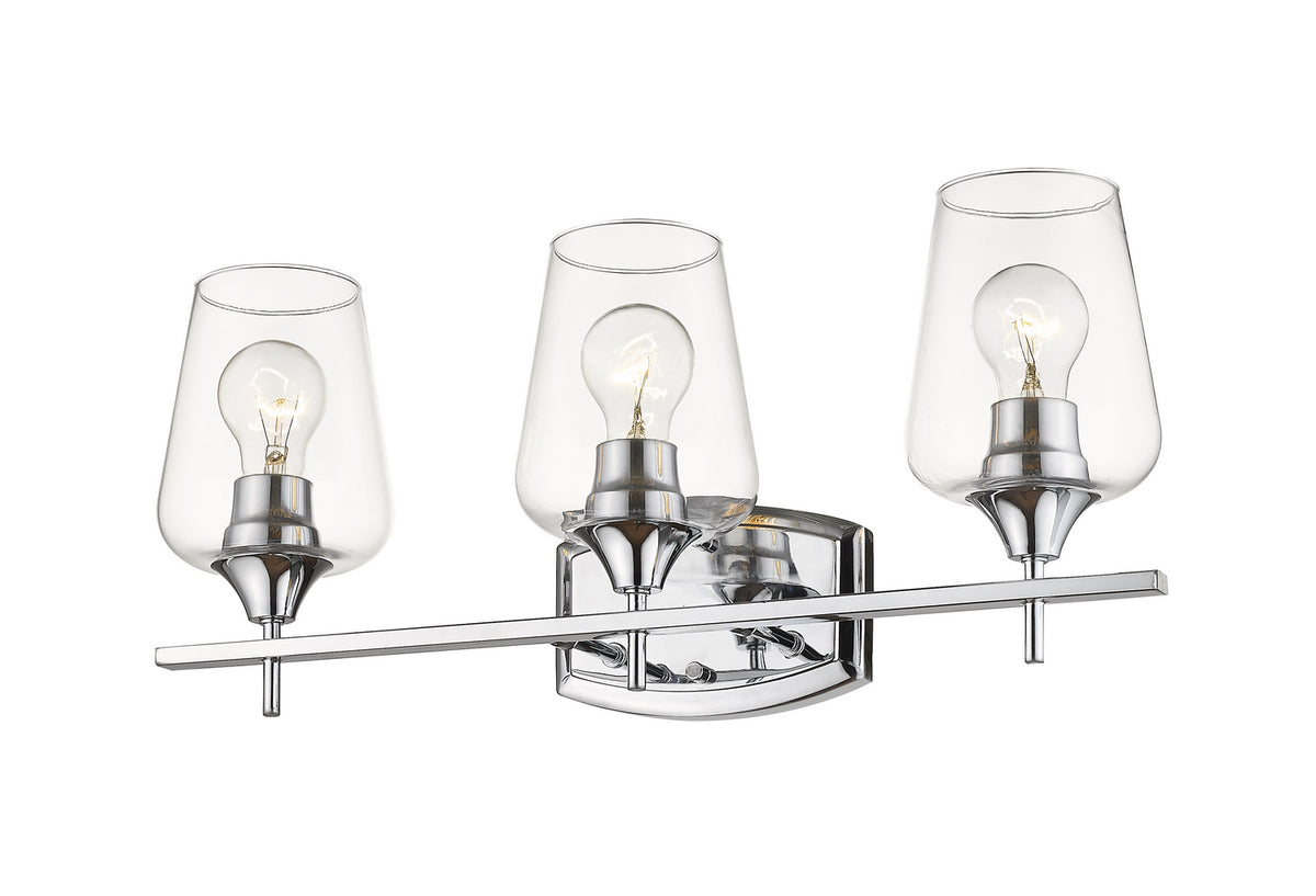 Luminaire de vanité Joliet Chrome, 21 1/2" – vue 2