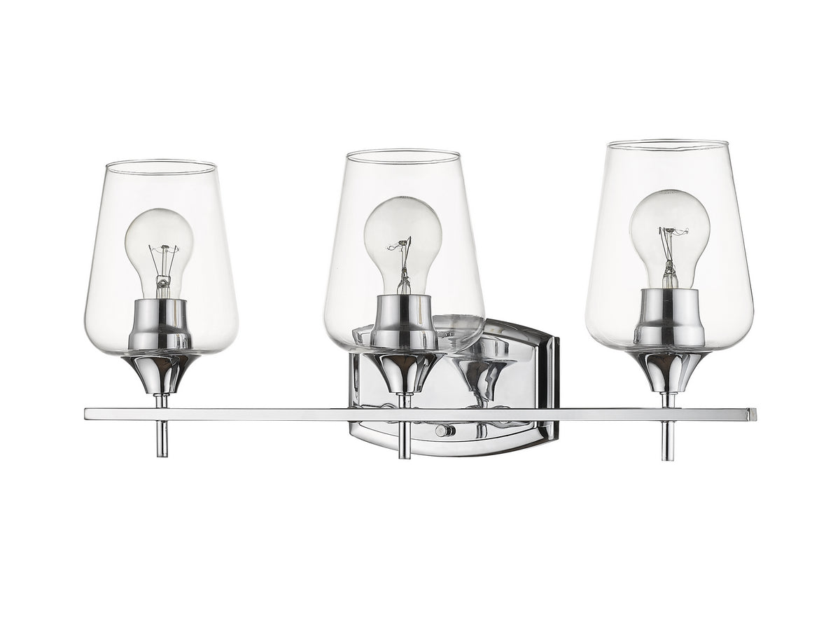 Luminaire de vanité Joliet Chrome, 21 1/2" – vue 3