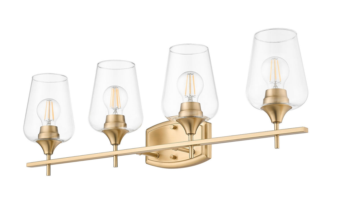 Luminaire de vanité Joliet Laiton bruni, 30" – vue 7