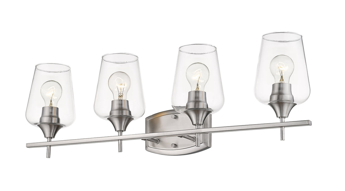 Luminaire de vanité Joliet Nickel brossé, 30" – vue 2