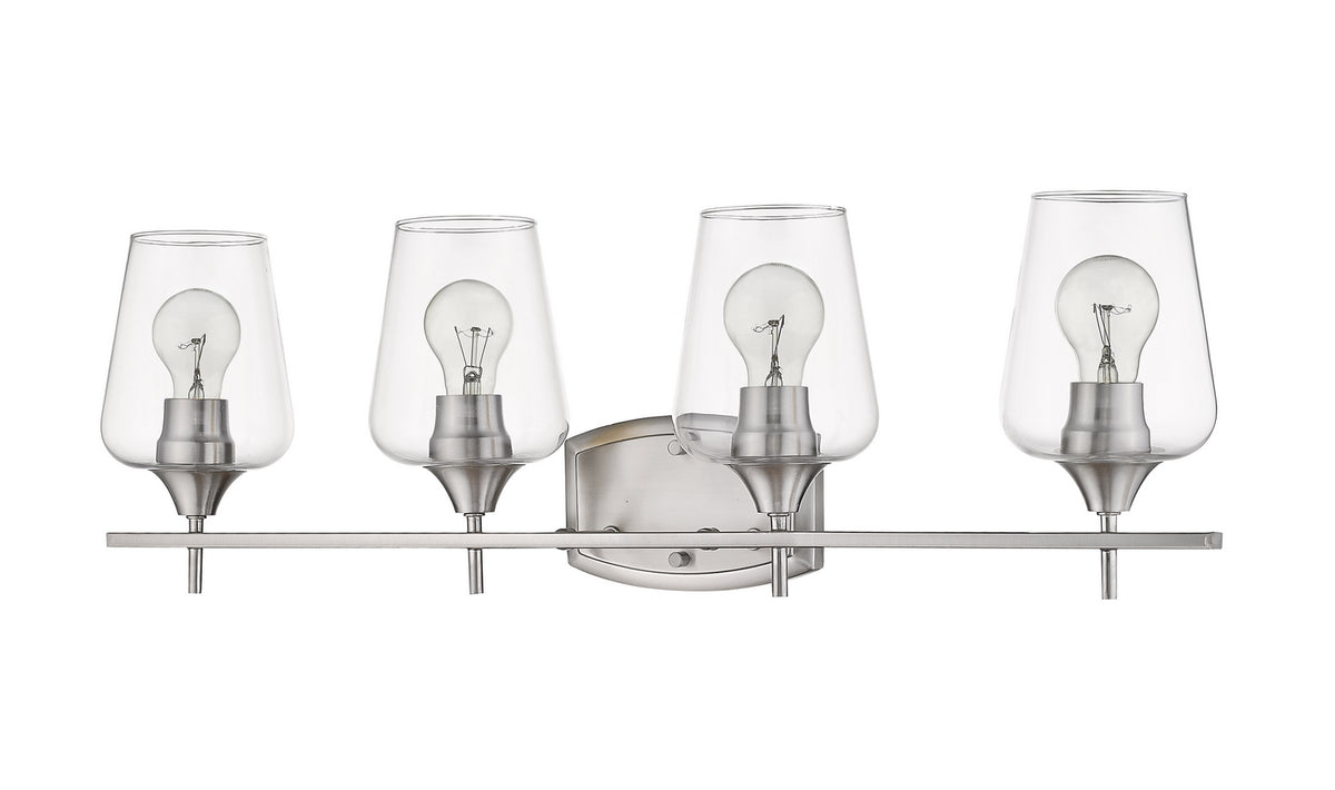 Luminaire de vanité Joliet Nickel brossé, 30" – vue 3