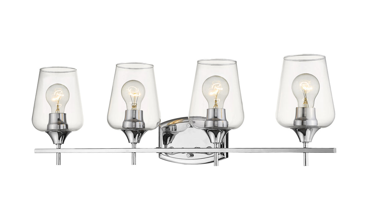 Luminaire de vanité Joliet Chrome, 30" – Z-Lite