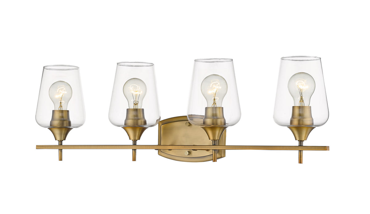 Luminaire de vanité Joliet Laiton ancien, 30" – Z-Lite