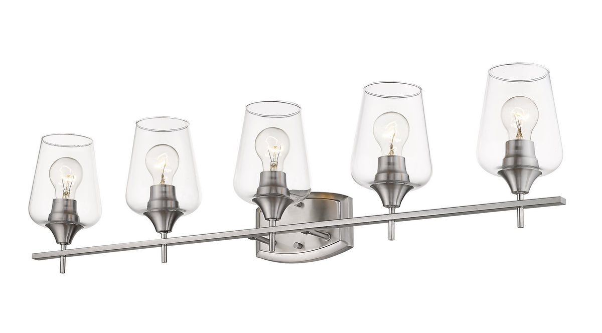 Luminaire de vanité Joliet Nickel brossé, 38" – vue 2
