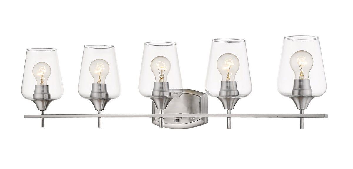 Luminaire de vanité Joliet Nickel brossé, 38" – Z-Lite