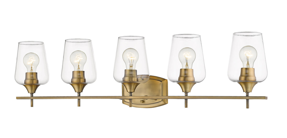 Luminaire de vanité Joliet Laiton ancien, 38" – Z-Lite