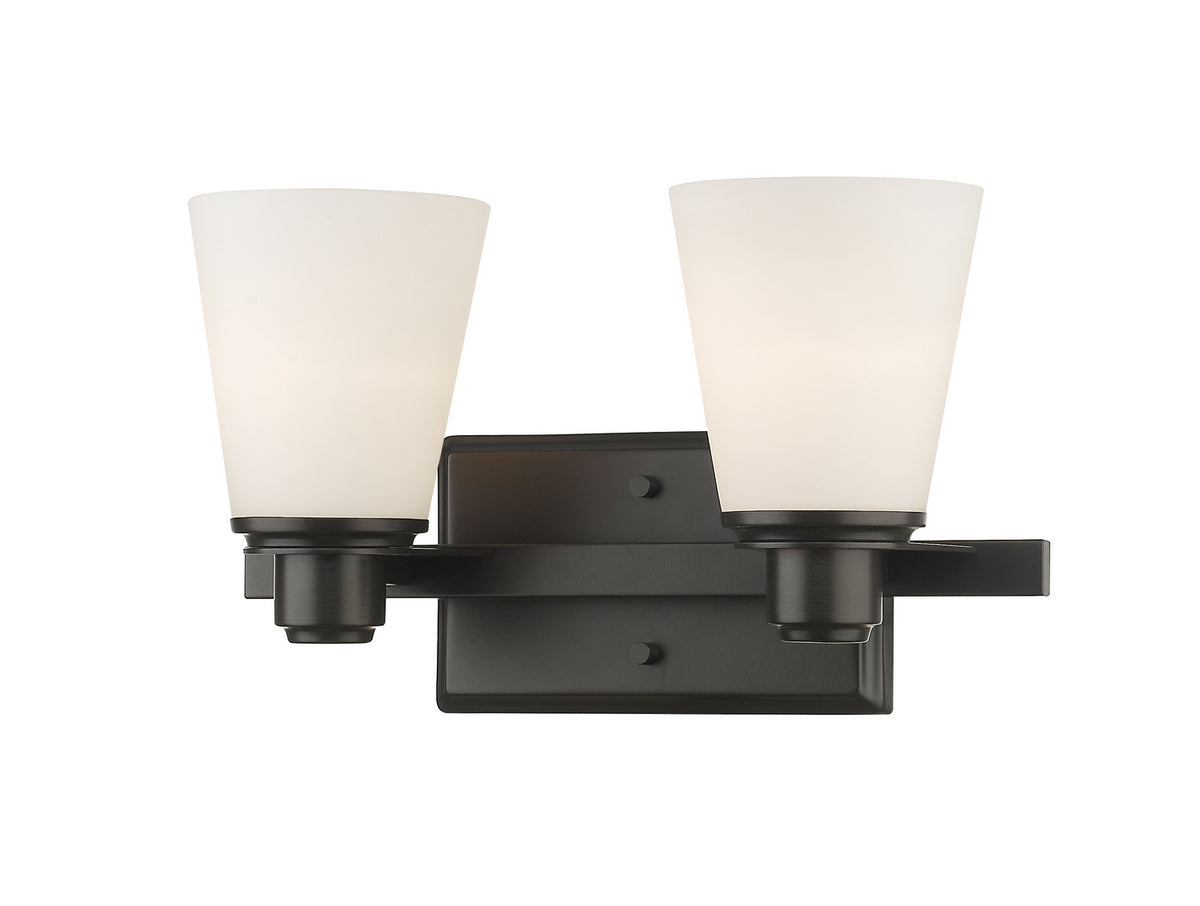 Luminaire de vanité Kayla Bronze, 13 3/4" – Z-Lite