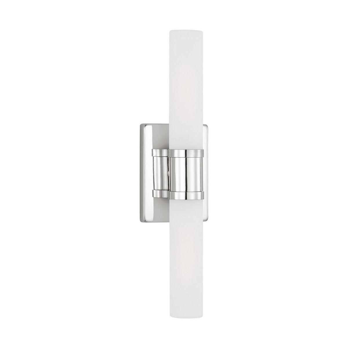Luminaire de vanité Keaton - Nickel brossé Transparent strié 30" by Visual Comfort Studio | Luminaires & cie