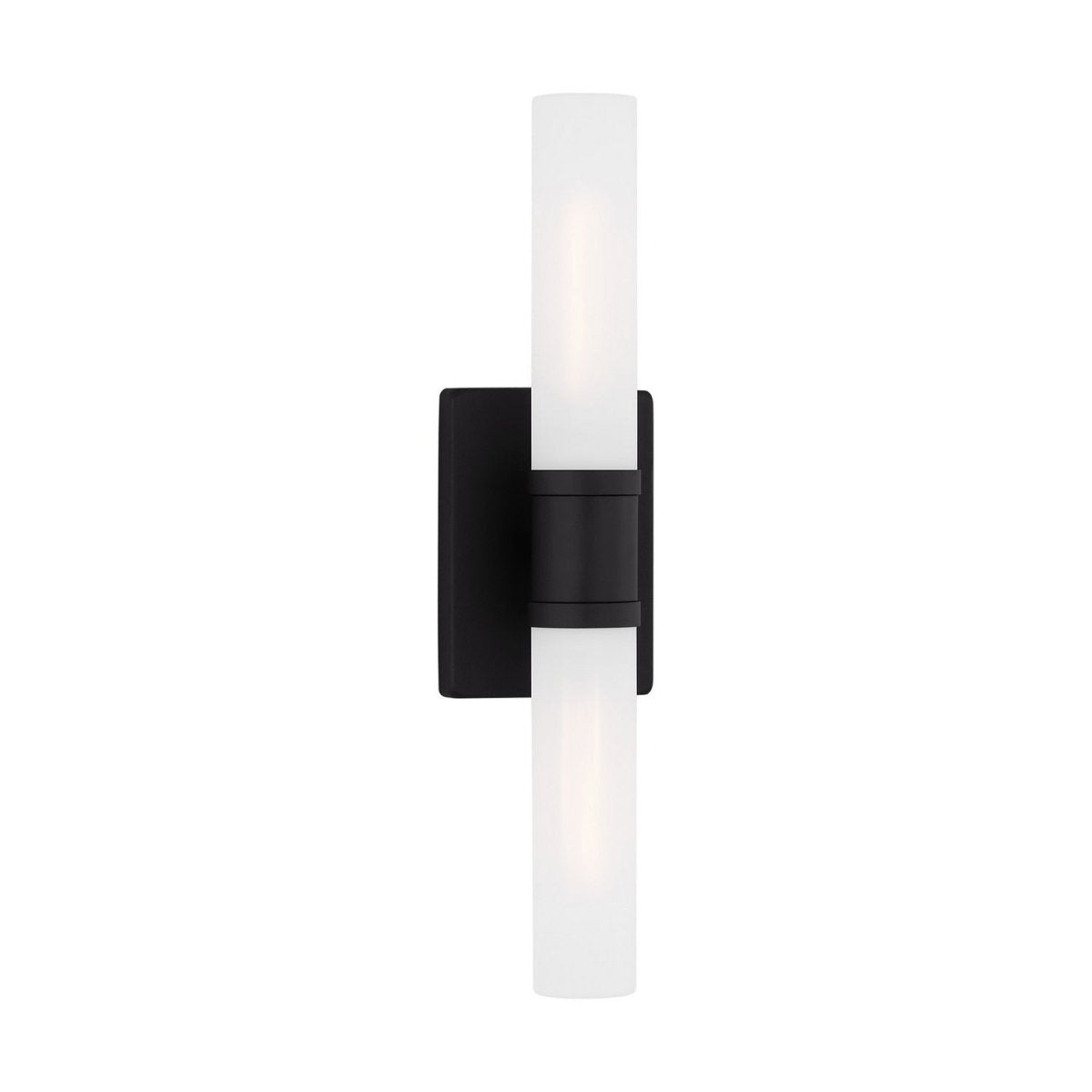 Luminaire de vanité Keaton - Nickel brossé Transparent strié 30" by Visual Comfort Studio | Luminaires & cie
