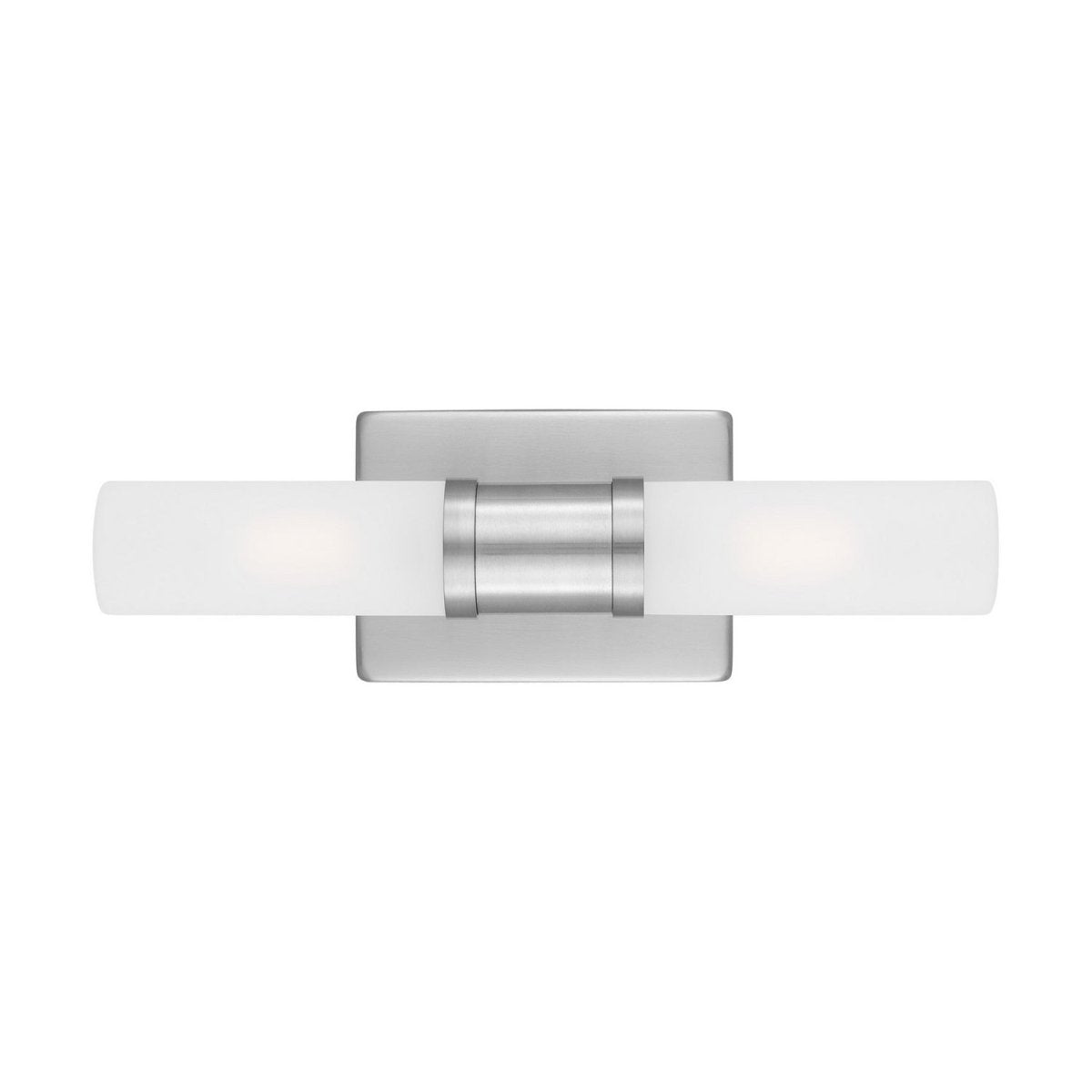 Luminaire de vanité Keaton - Nickel brossé Transparent strié 30" by Visual Comfort Studio | Luminaires & cie