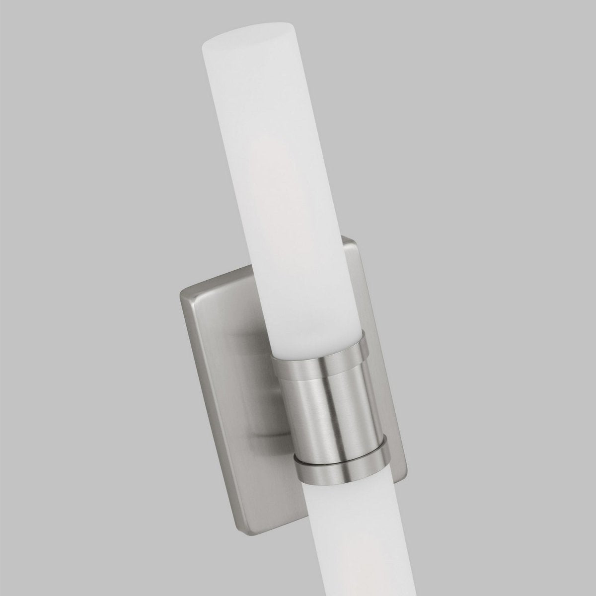 Luminaire de vanité Keaton - Nickel brossé Transparent strié 30" by Visual Comfort Studio | Luminaires & cie