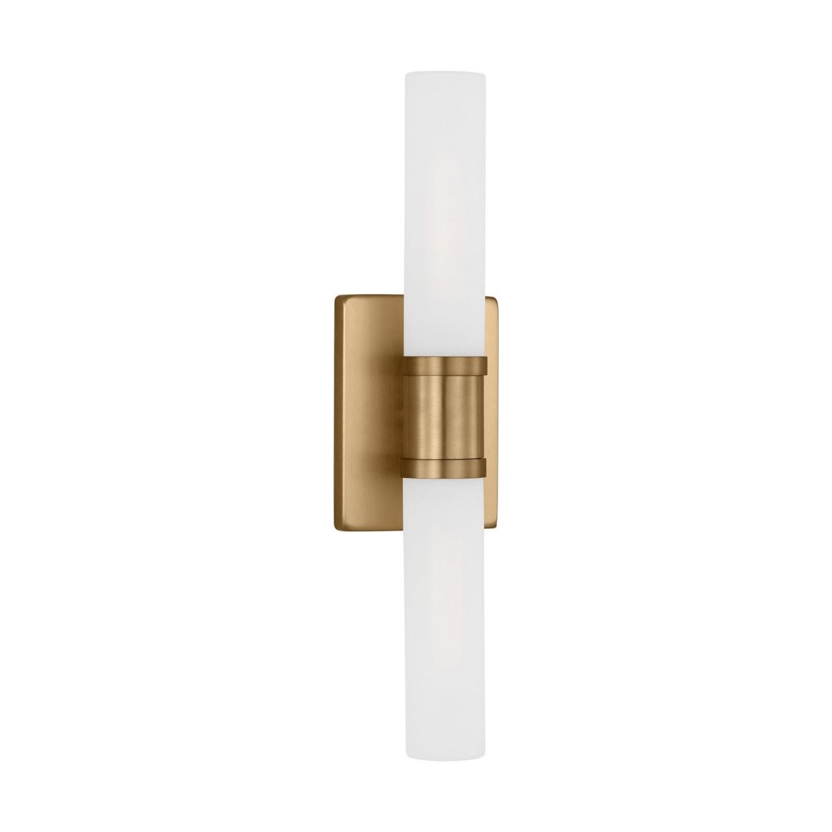 Luminaire de vanité Keaton - Nickel brossé Transparent strié 30" by Visual Comfort Studio | Luminaires & cie
