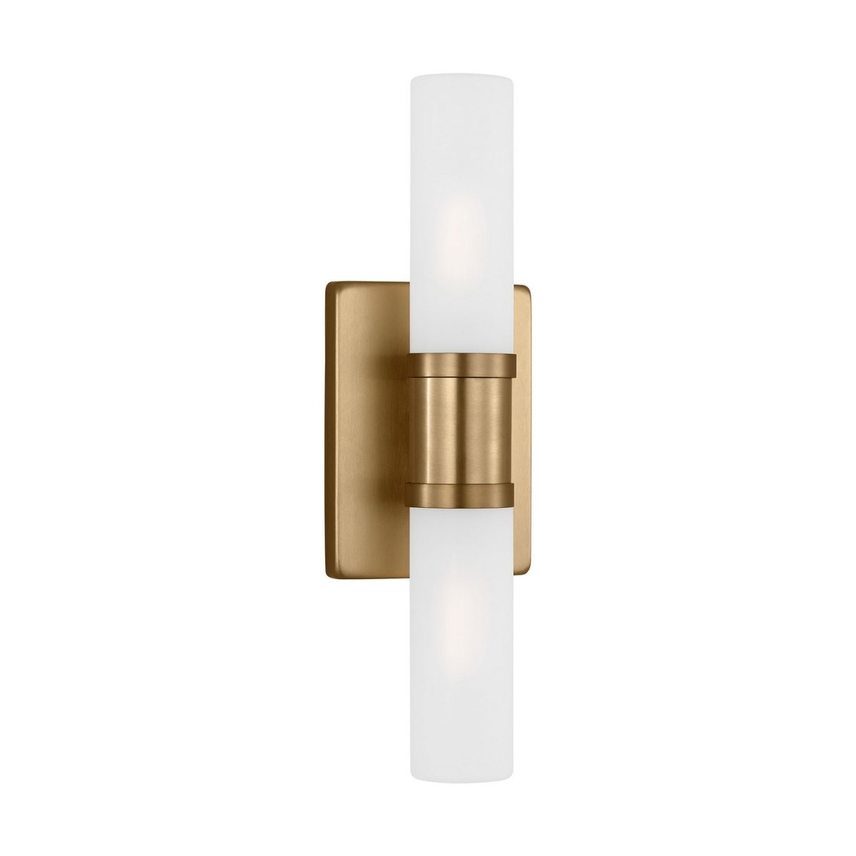 Luminaire de vanité Keaton - Nickel brossé Transparent strié 30" by Visual Comfort Studio | Luminaires & cie