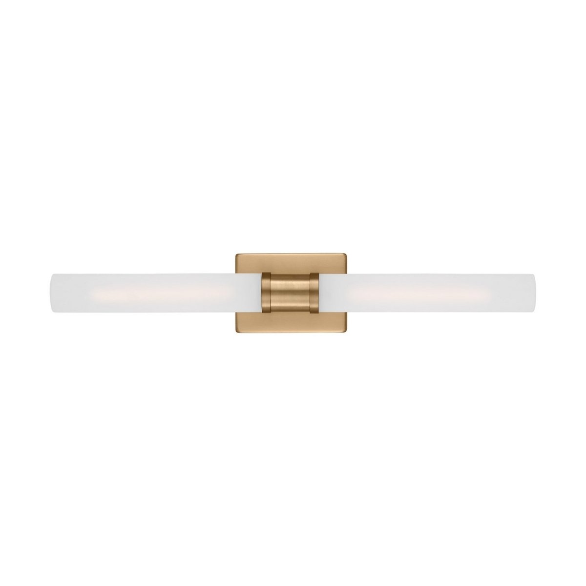 Luminaire de vanité Keaton - Nickel brossé Transparent strié 30" by Visual Comfort Studio | Luminaires & cie