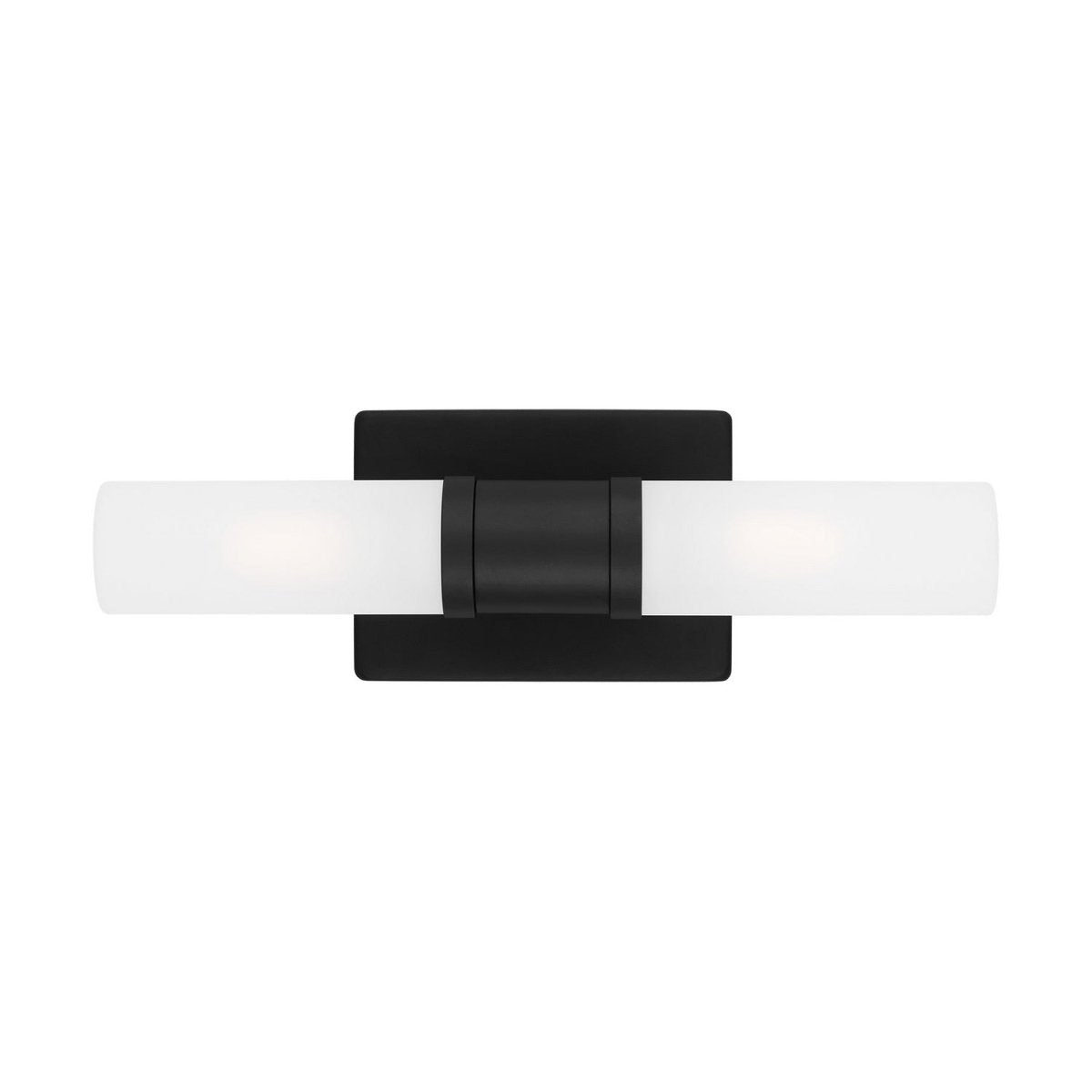 Luminaire de vanité Keaton - Nickel brossé Transparent strié 30" by Visual Comfort Studio | Luminaires & cie