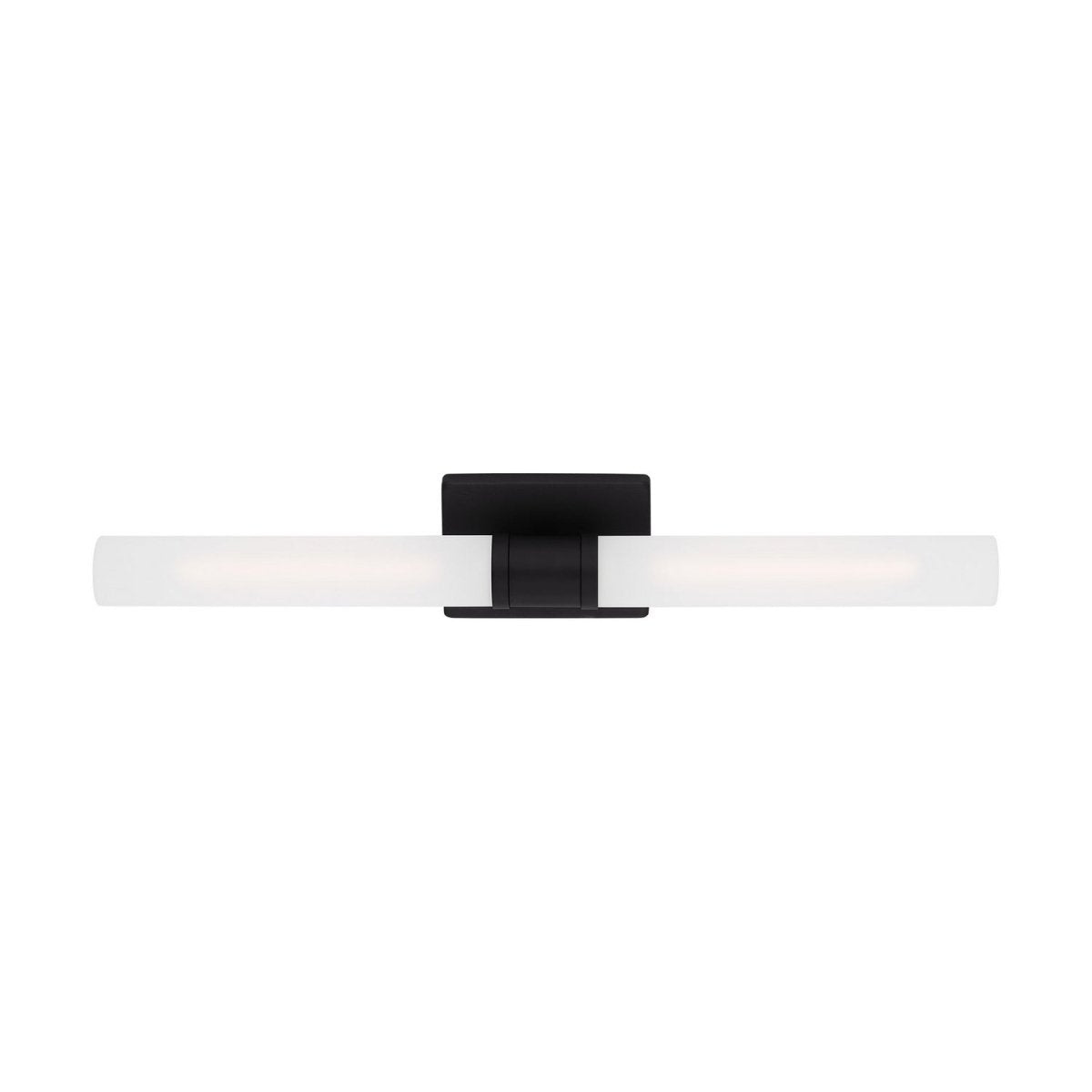 Luminaire de vanité Keaton - Nickel brossé Transparent strié 30" by Visual Comfort Studio | Luminaires & cie