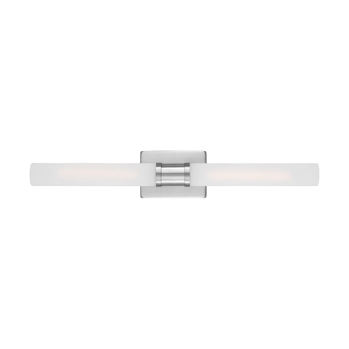 Luminaire de vanité Keaton - Nickel brossé Transparent strié 30" by Visual Comfort Studio | Luminaires & cie