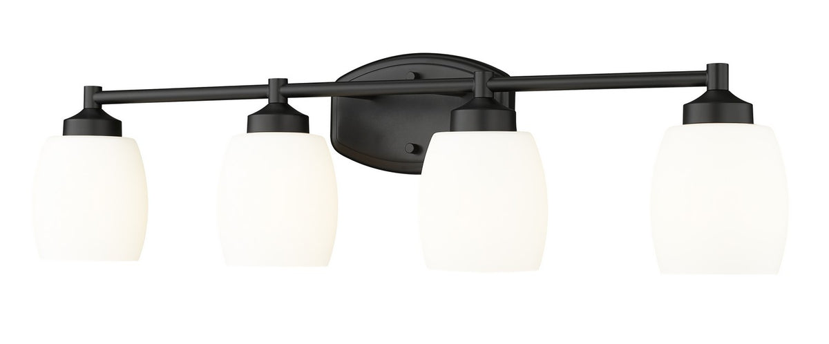 Luminaire de vanité Kendrick Noir mat, 31 1/4" – Z-Lite
