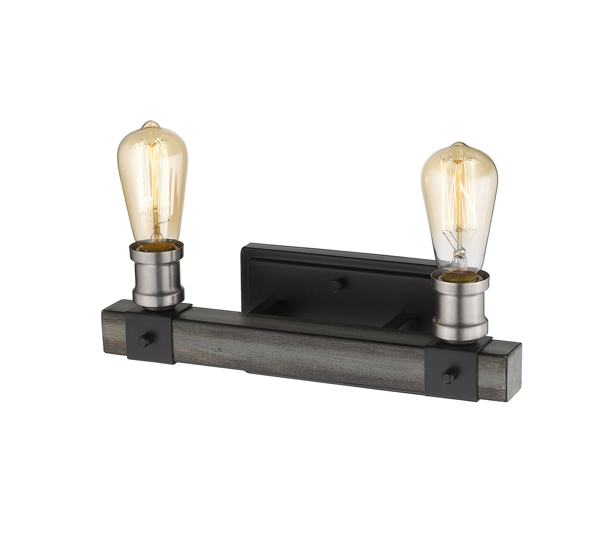 Luminaire de vanité Kirkland Bardeau gris cendré, 14" – vue 4