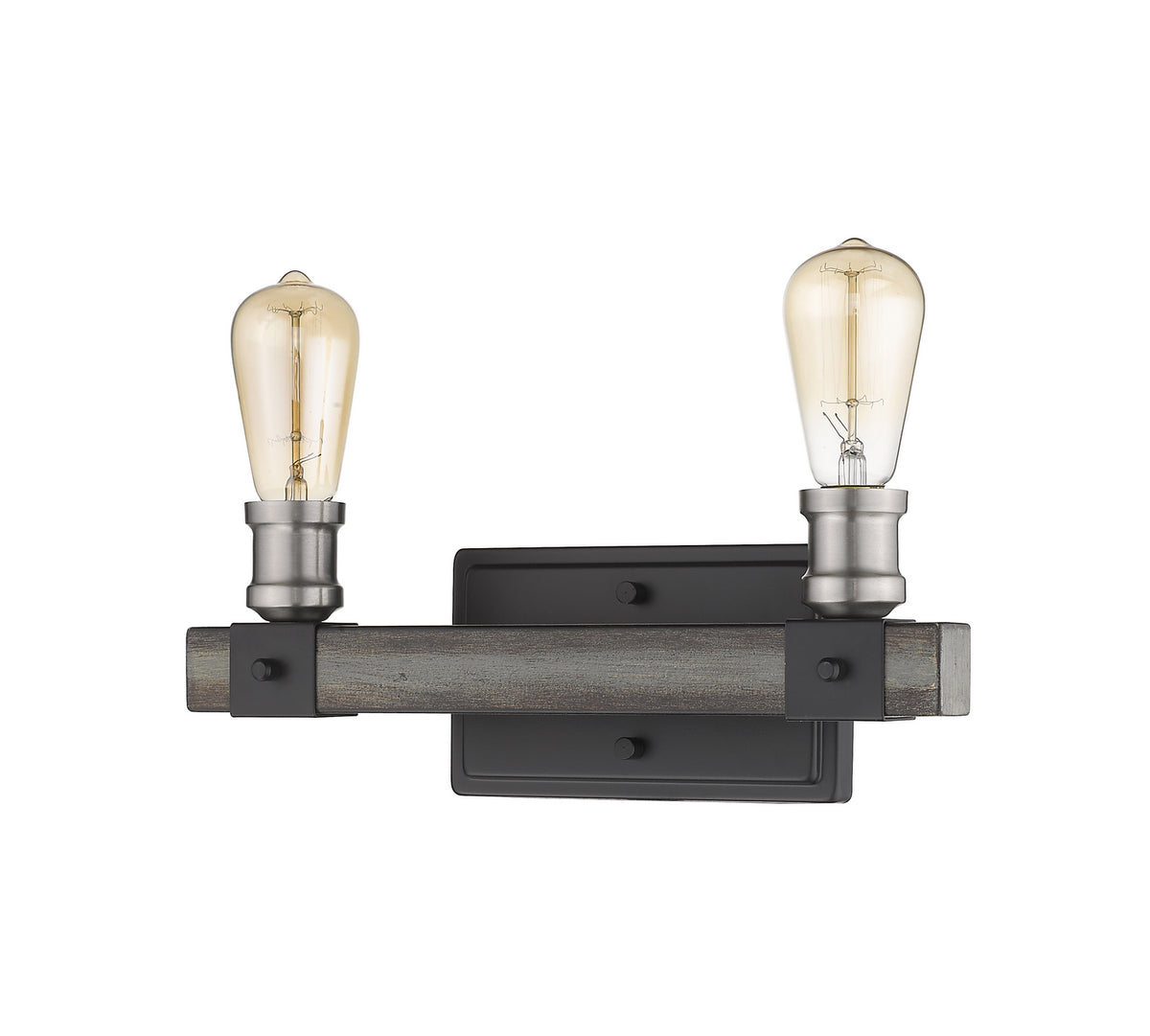Luminaire de vanité Kirkland Bardeau gris cendré, 14" – vue 5