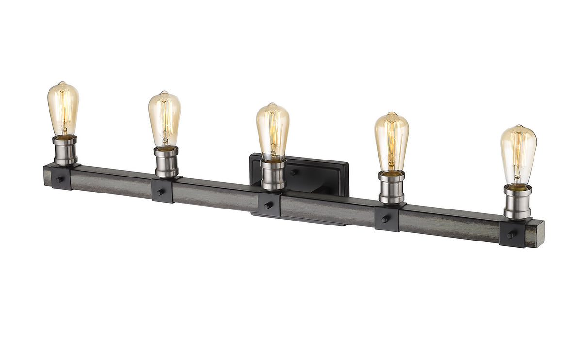 Luminaire de vanité Kirkland Bardeau gris cendré, 38" – vue 2