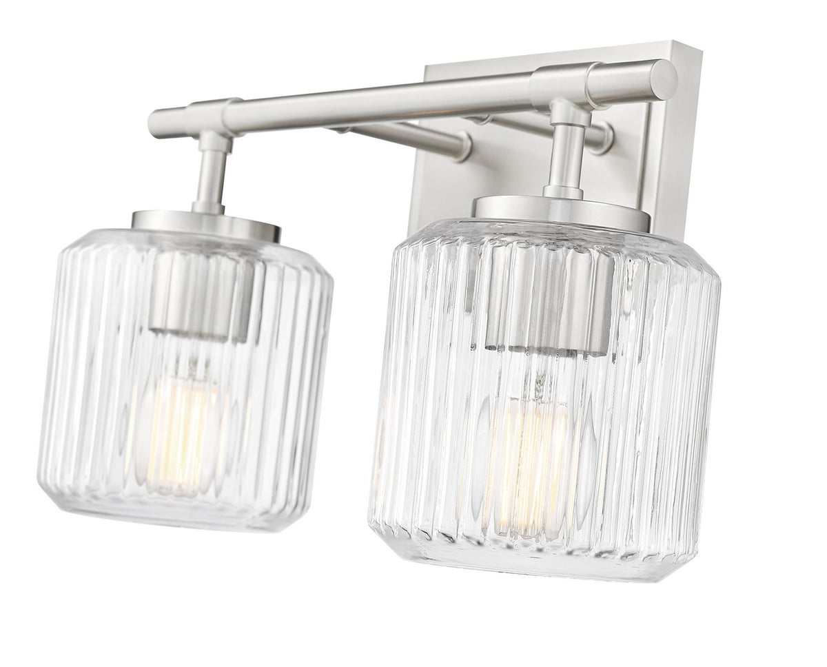 Luminaire de vanité Landon Nickel brossé, 14" – vue 5