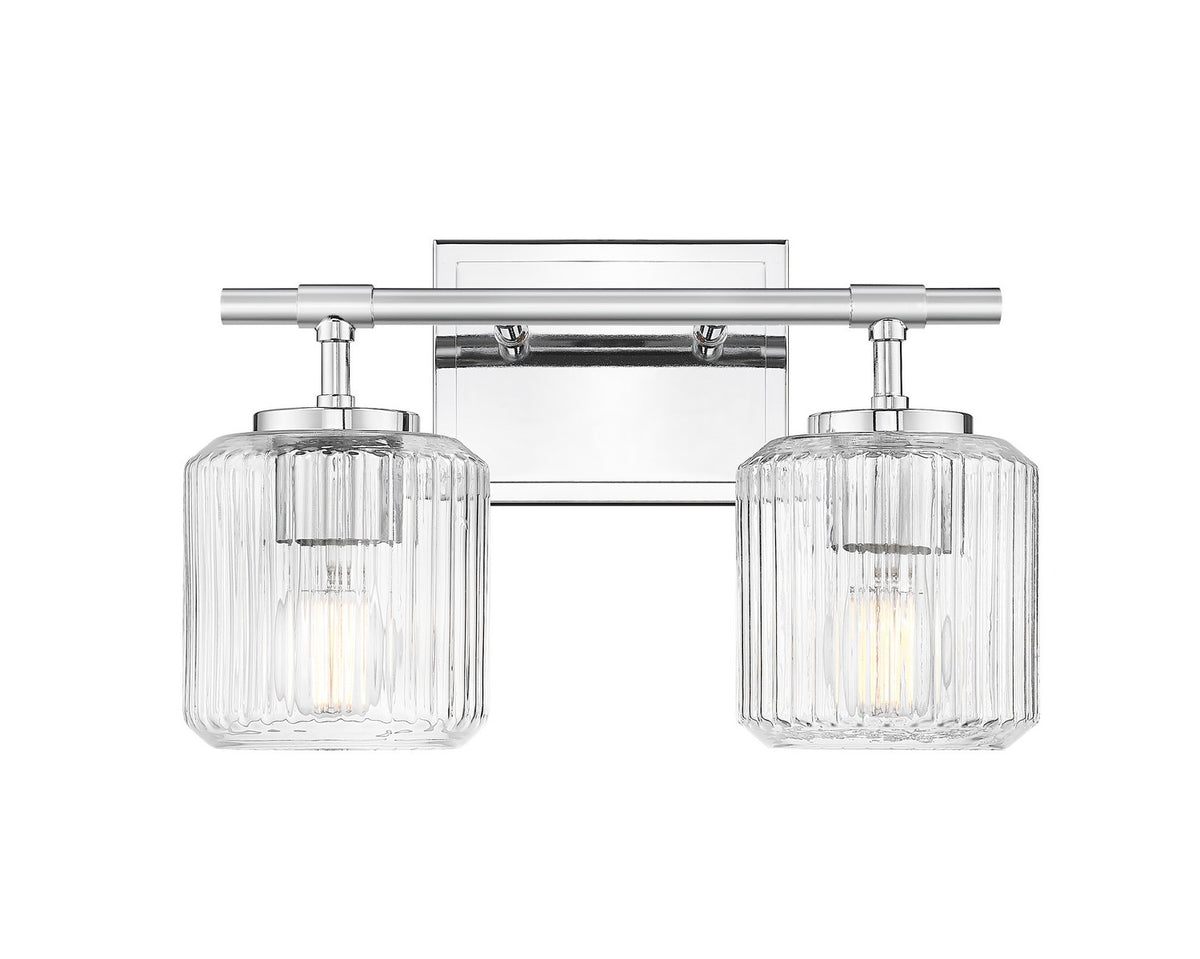 Luminaire de vanité Landon Chrome, 14" – vue 3