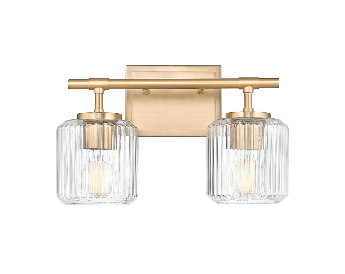 Luminaire de vanité Landon Or moderne, 14" – vue 3