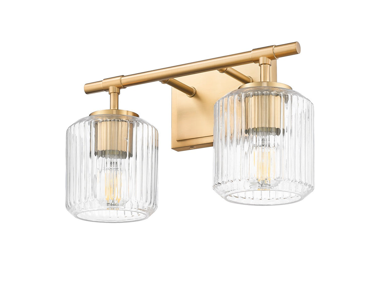 Luminaire de vanité Landon Or moderne, 14" – vue 4