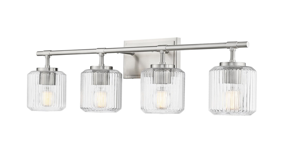 Luminaire de vanité Landon Nickel brossé, 32" – Z-Lite