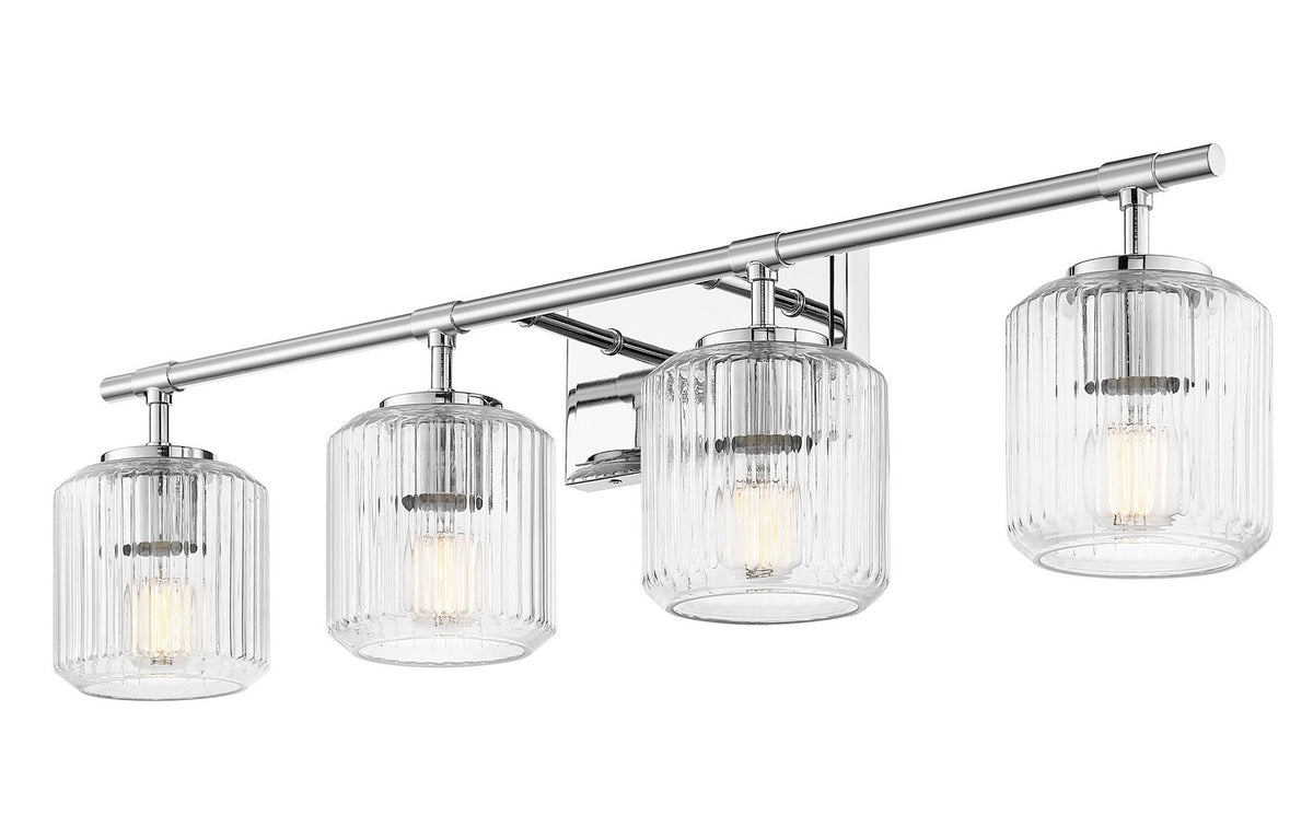 Luminaire de vanité Landon Chrome, 32" – vue 2