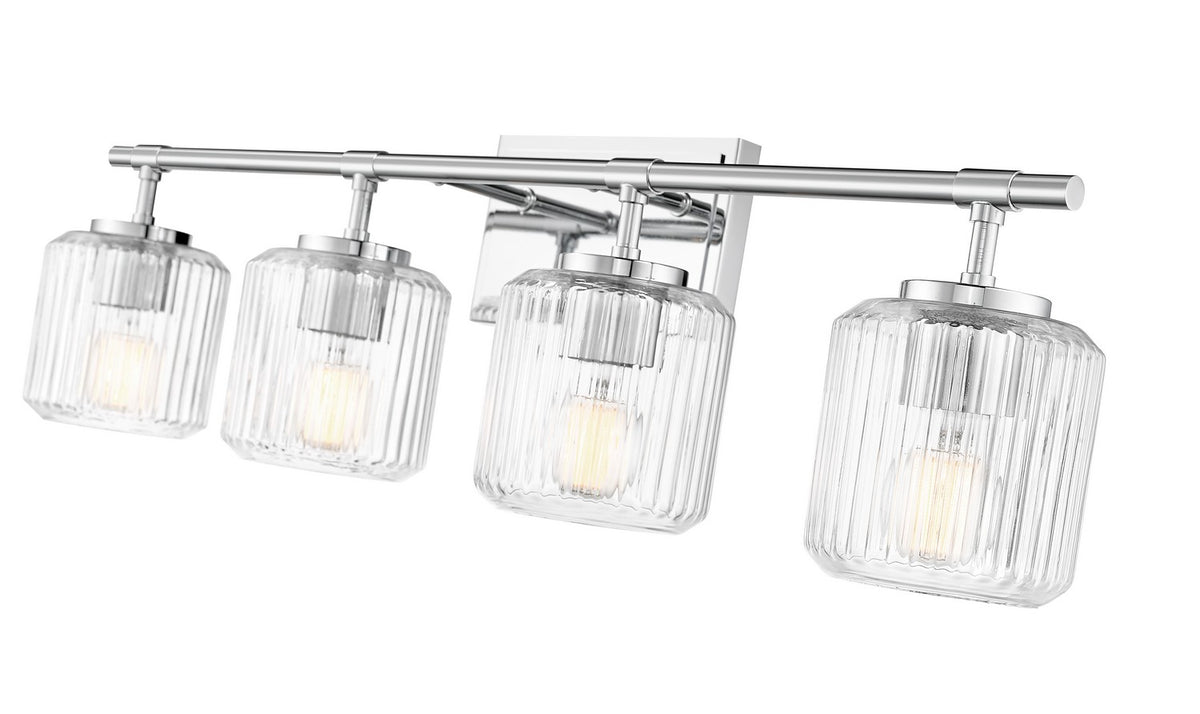 Luminaire de vanité Landon Chrome, 32" – vue 5