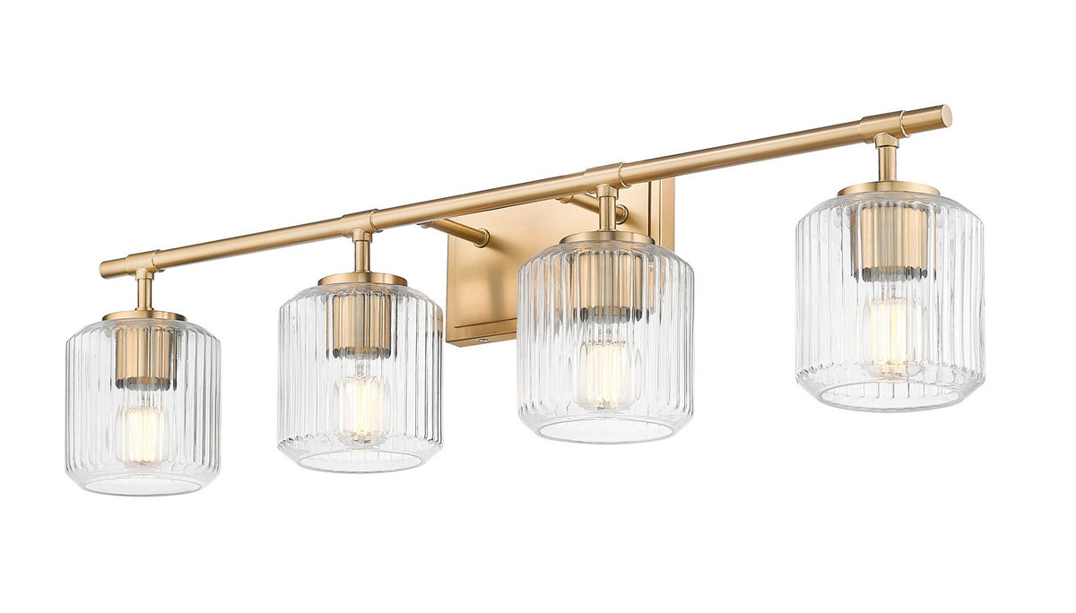 Luminaire de vanité Landon Or moderne, 32" – vue 2