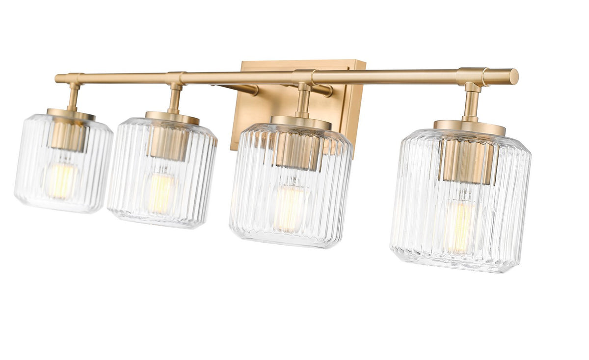 Luminaire de vanité Landon Or moderne, 32" – vue 5
