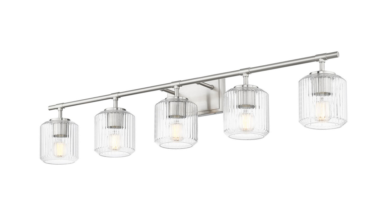 Luminaire de vanité Landon Nickel brossé, 42" – vue 2