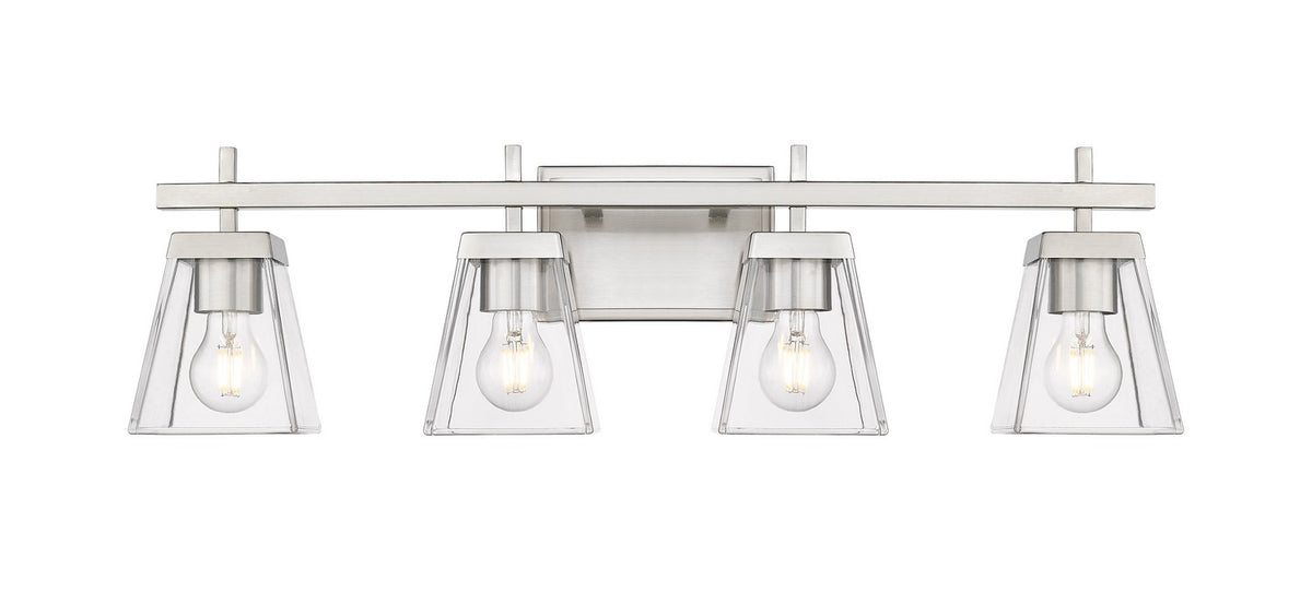 Luminaire de vanité Lauren Nickel brossé, 30 1/2" – vue 3