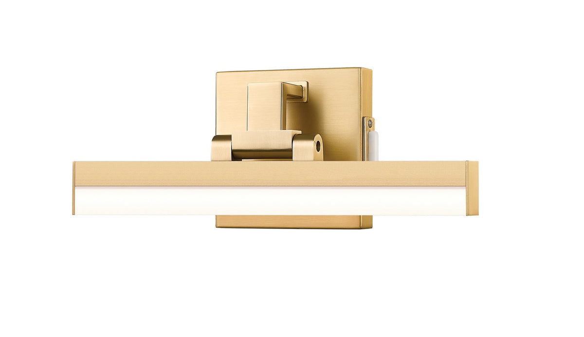 Barre d'éclairage de salle de bain Liam Or moderne, 13" – Z-Lite