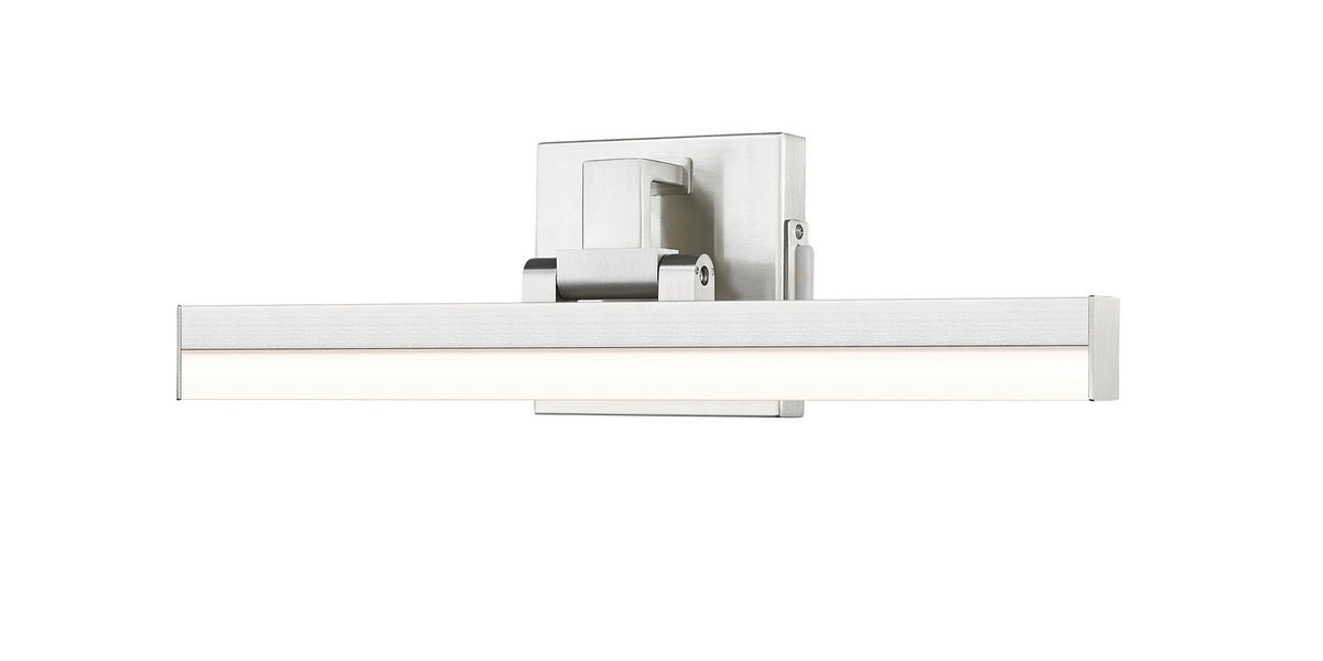 Barre d'éclairage de salle de bain Liam Nickel brossé, 18" – Z-Lite