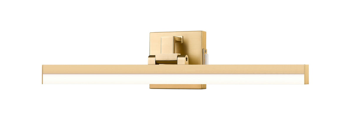 Barre d'éclairage de salle de bain Liam Or moderne, 25" – Z-Lite