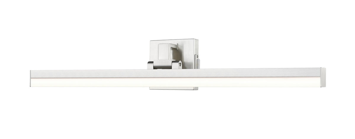 Barre d'éclairage de salle de bain Liam Nickel brossé, 32" – Z-Lite