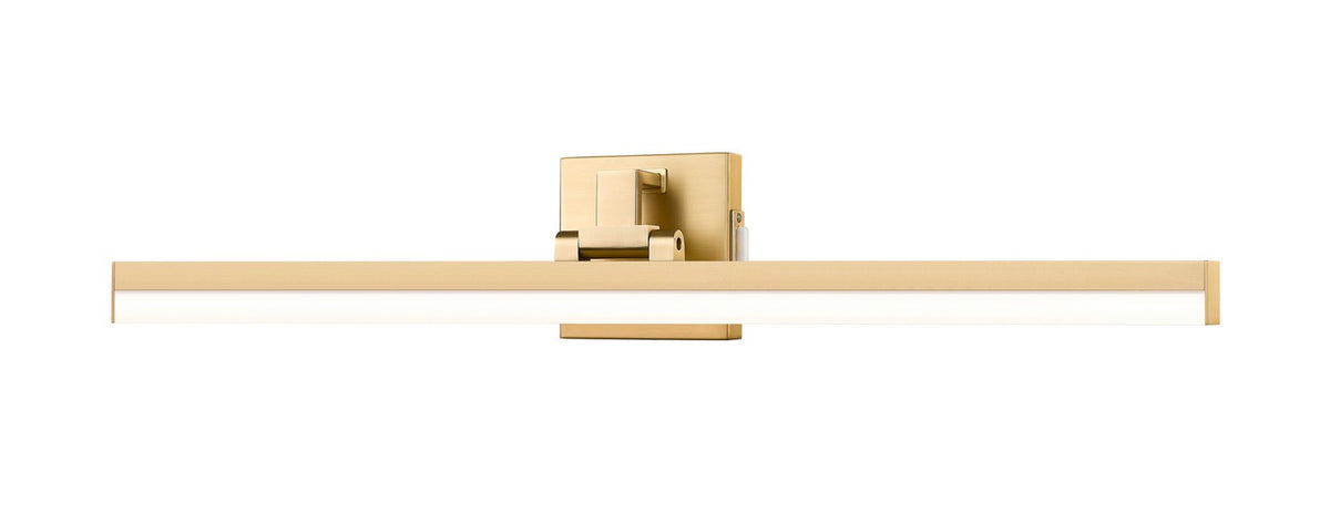 Barre d'éclairage de salle de bain Liam Or moderne, 32" – Z-Lite